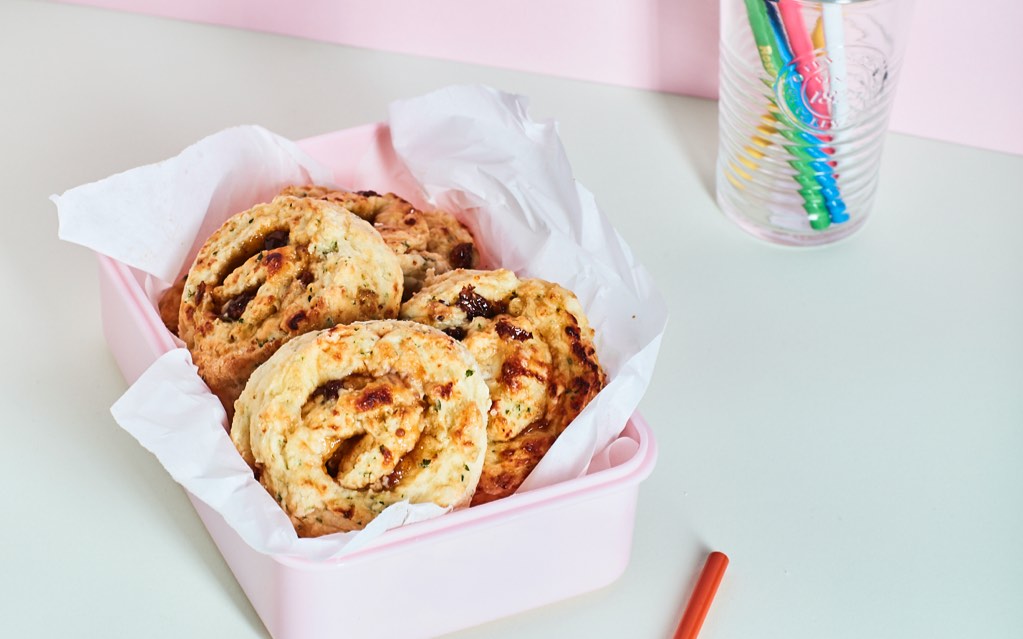 Easy Cheesy Savoury Scrolls
