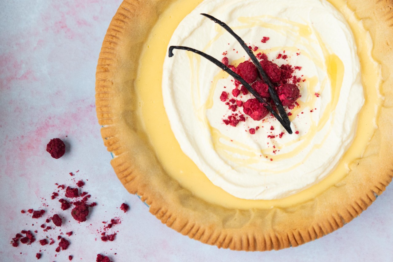 Vanilla Bean Milk Tart